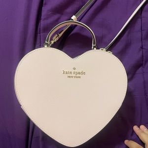 Kate spade Love Shack pink Heart Purse
